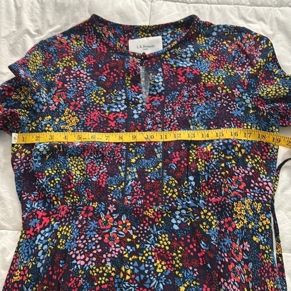 L.K.Bennett viskosa flower dress - Picture 9 of 10